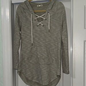 Inspired Hearts Sage Green Knit Top